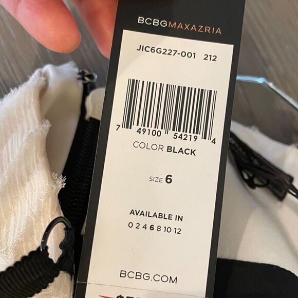 BCBGMAXAZRIA | NYE | Sweetheart Neckline | Formal Mini Cocktail Dress | Size 6 - Picture 5 of 7